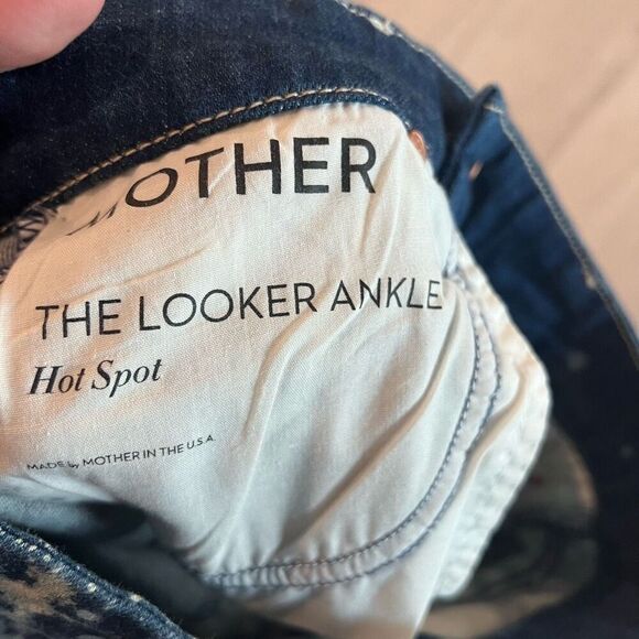Mother Jeans The Looker Ankle Hot spot size 24 - Picture 9 of 10